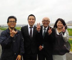 山田 芳照　NHK「マサカメ」hi-hiさん 番組ロケ