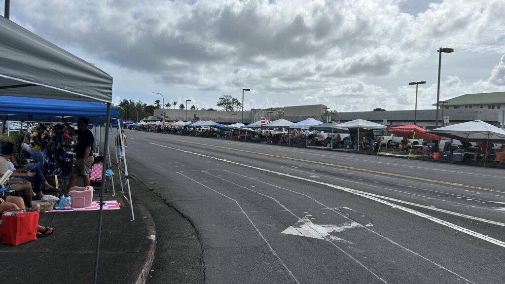 メリーモナーク最終日Hiloダウンタウンを一周ロイヤルパレード