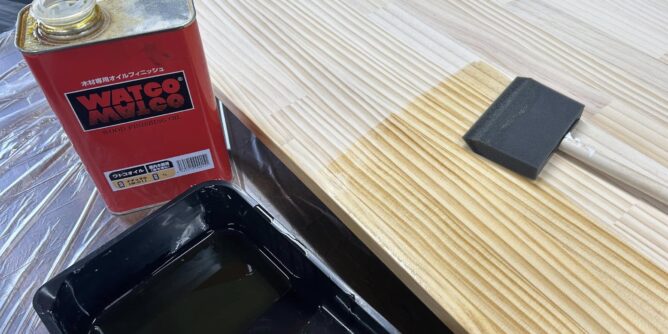 撮影用の天板作っています