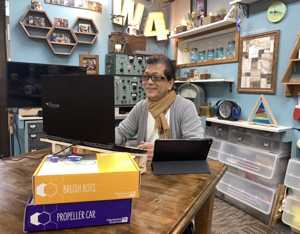 山田芳照 yamada yoshiteru DIY サイエンスミーティングは何時ものように朝8時スタート