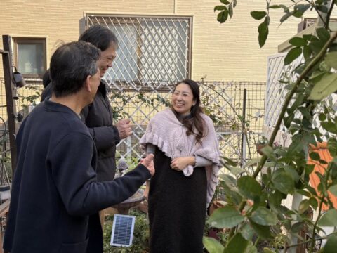 山田芳照 yamada yoshiteru DIY 現在制作中のDIY本に掲載するお庭の取材