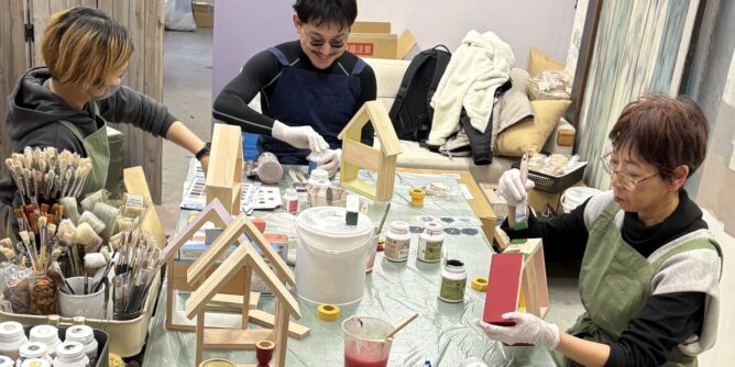 ターナーカラースパイス主催のワークショップに参加