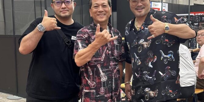 佐田さん出演の公開ラジオ収録を立ち見で見学