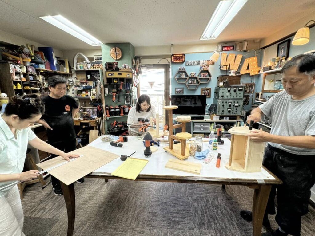 山田芳照 yamada yoshiteru DIY 自由に作品を選べるのがこの工房の魅力