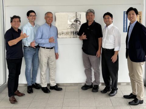 燕三条にハワイチームで来ています