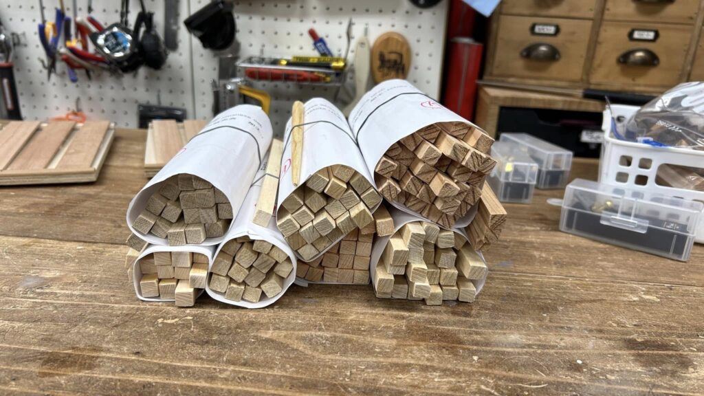 箸作りの準備、ほぼ整いました