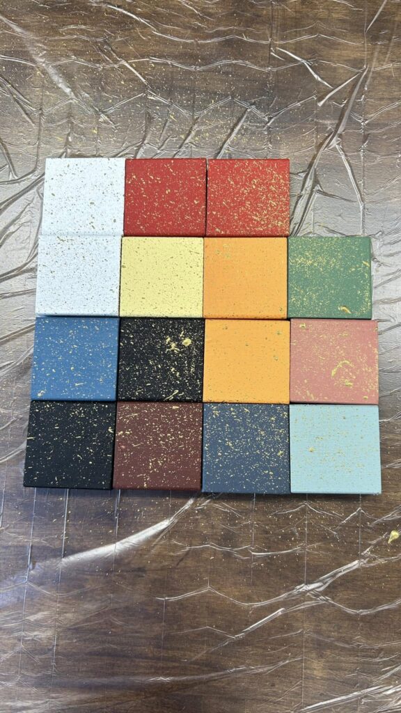 ワークショップの準備中、ハロウィンバージョンです