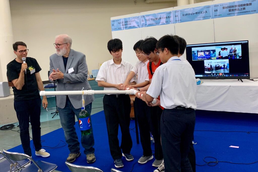 5年前の今日、、科学技術館のサイエンスフェアに