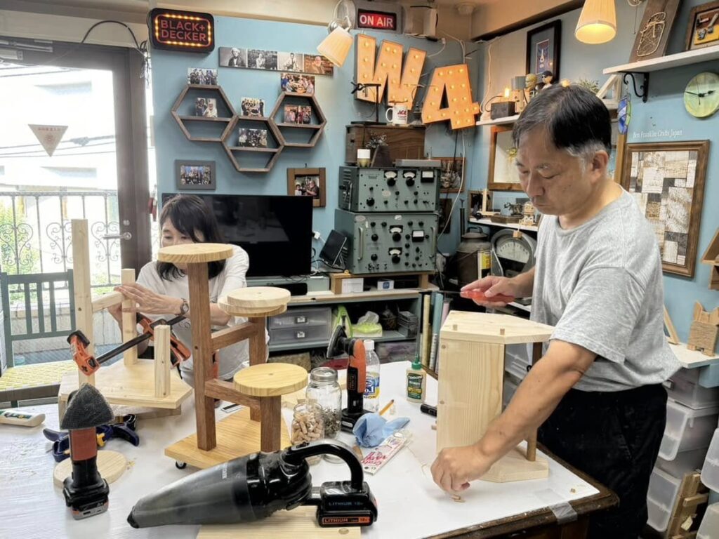 自由に作品を選べるのがこの工房の魅力