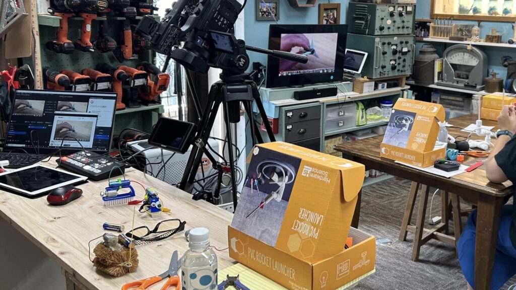 ハードウエアサイエンス体験ワークショップ開催中