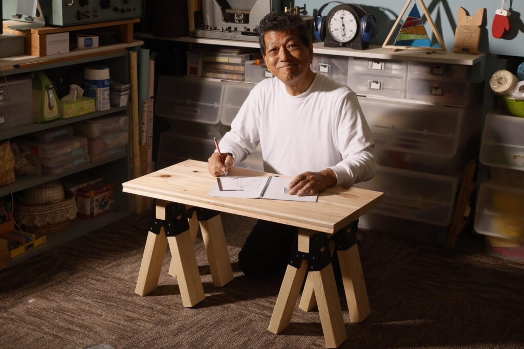 山田芳照 yamada yoshiteru DIY ちっちゃいソーホースも可愛いですね