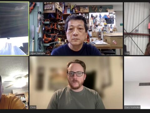 山田芳照 yamada yoshiteru DIY 時差19時間のアメリカと日本のZOOMミーティング