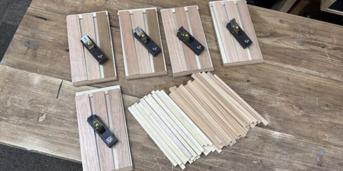 箸作りの準備、ほぼ整いました