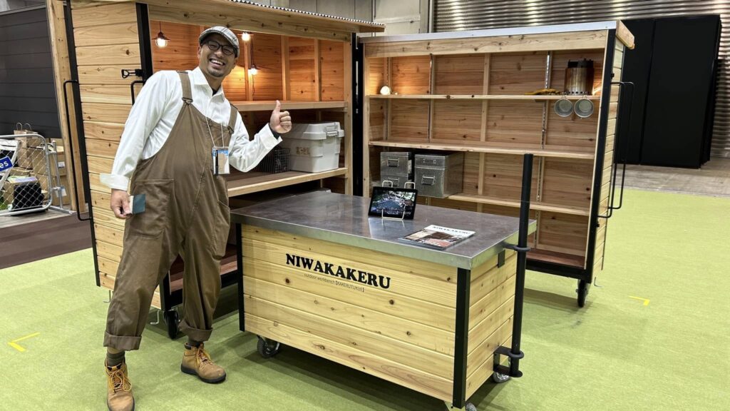 高橋工芸さん、アメリカの友人にも伝えます