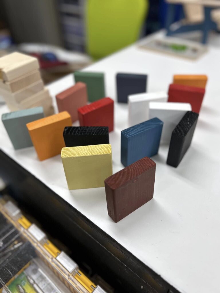 ワークショップの準備中、ハロウィンバージョンです