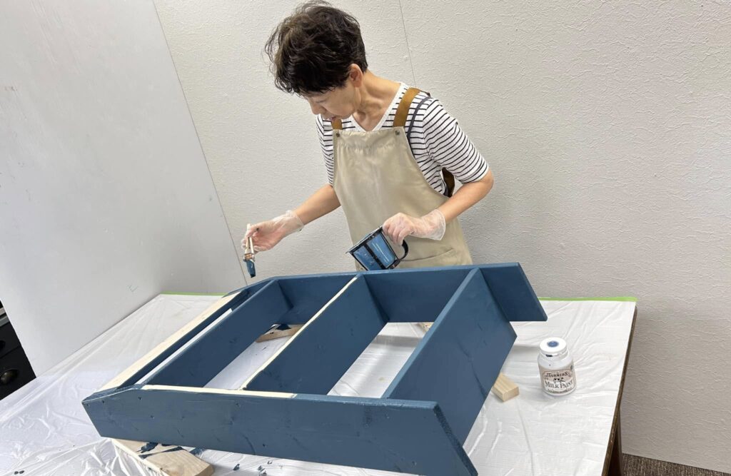 How toテキストの撮影中、ラダーシェルフの作り方