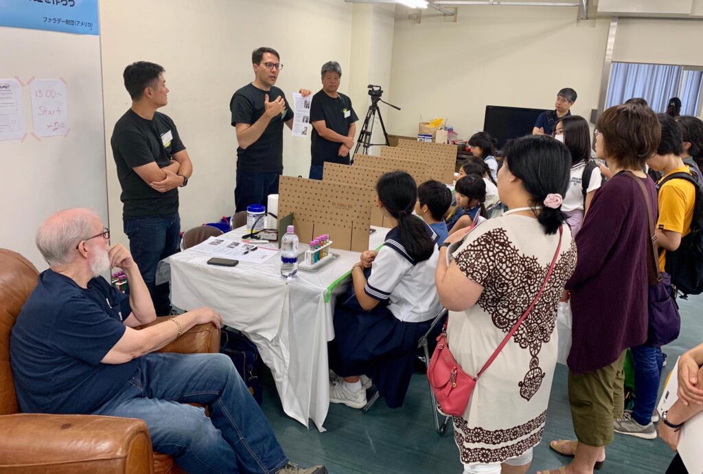 5年前の今日、、科学技術館のサイエンスフェアに