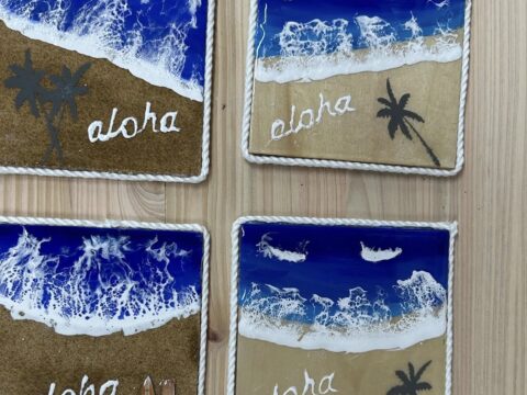 パジコさんの大型LEDライトを使って