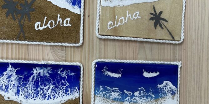 パジコさんの大型LEDライトを使って