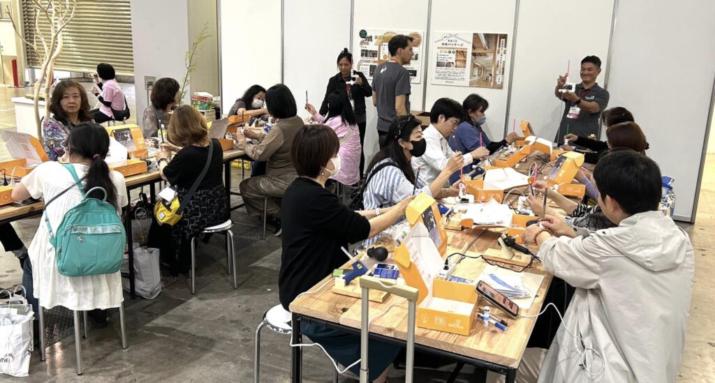 真帆さんのステージとワークショップを開催