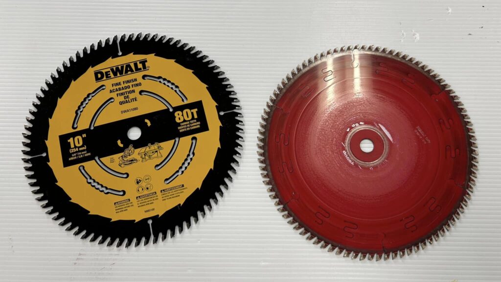 スライド丸ノコ、ブレード交換です