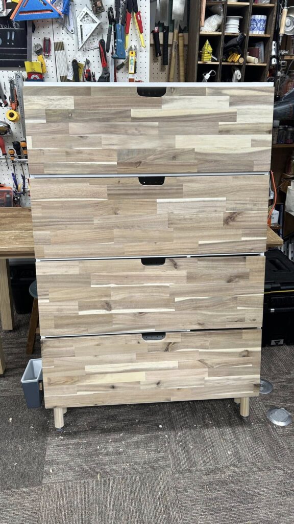 山田芳照 yamada yoshiteru DIY 薄型シューズラック作っています