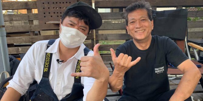 佐田さん復活！朝から番組ロケご一緒です 山田芳照 yamada yoshiteru DIY