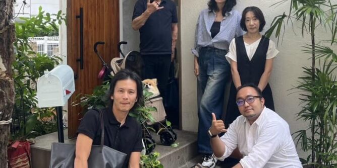 山田芳照 yamada yoshiteru DIY 恵比寿にある真帆さんのレストランでランチ打ち合わせ