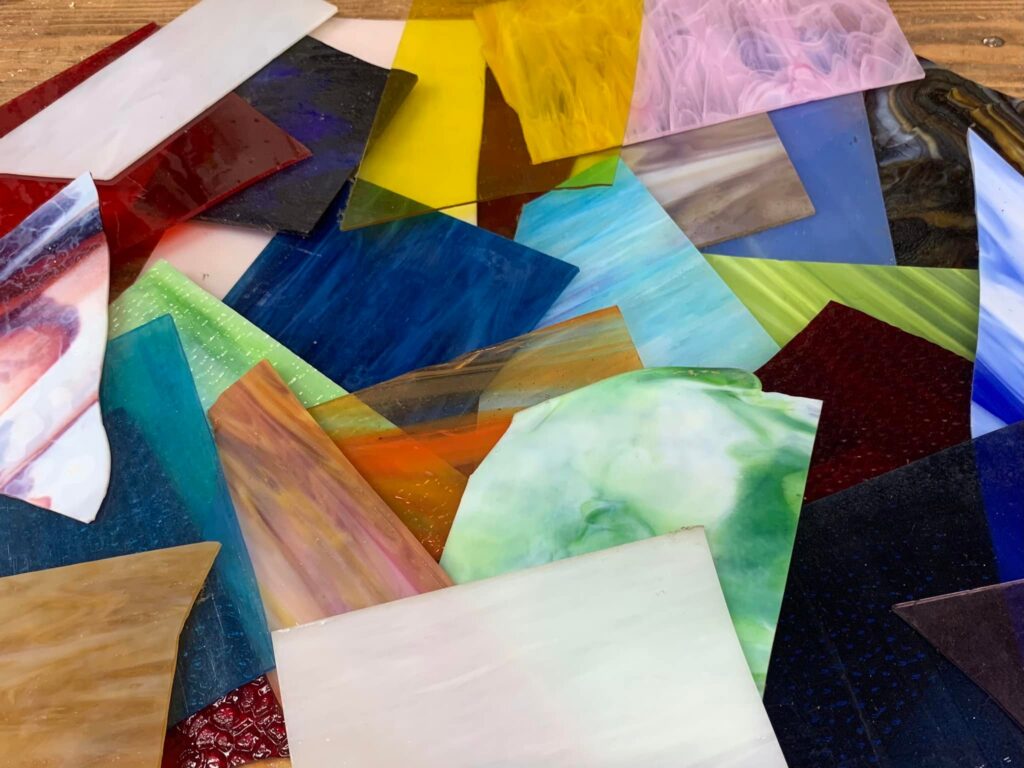 一時ハマってひたすらガラス板を集めていました