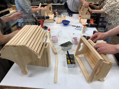 本日の工房講座は電動工具基本編です