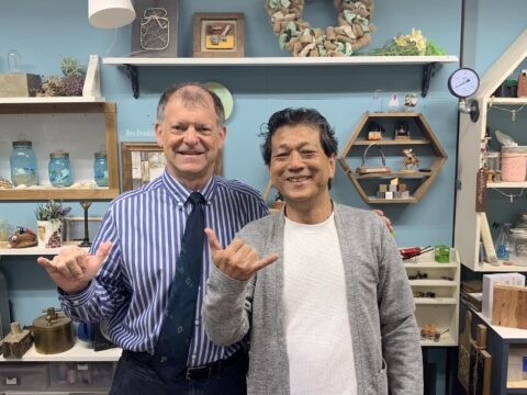 ハワイの友人と久々の再会 山田芳照 yamada yoshiteru DIY