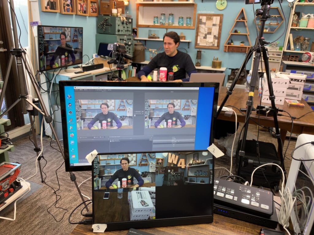 Faradayサイエンスの動画撮影