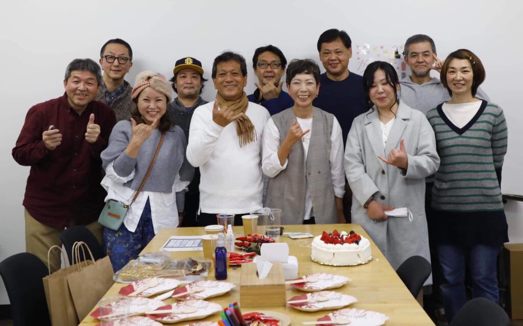 DIYプロダクション、DIY本制作チームの打ち上げ会 山田芳照 yamada yoshiteru DIY