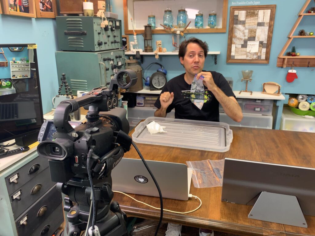 英語も学べるサイエンス実験教室