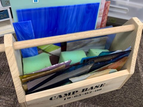 一時ハマってひたすらガラス板を集めていました