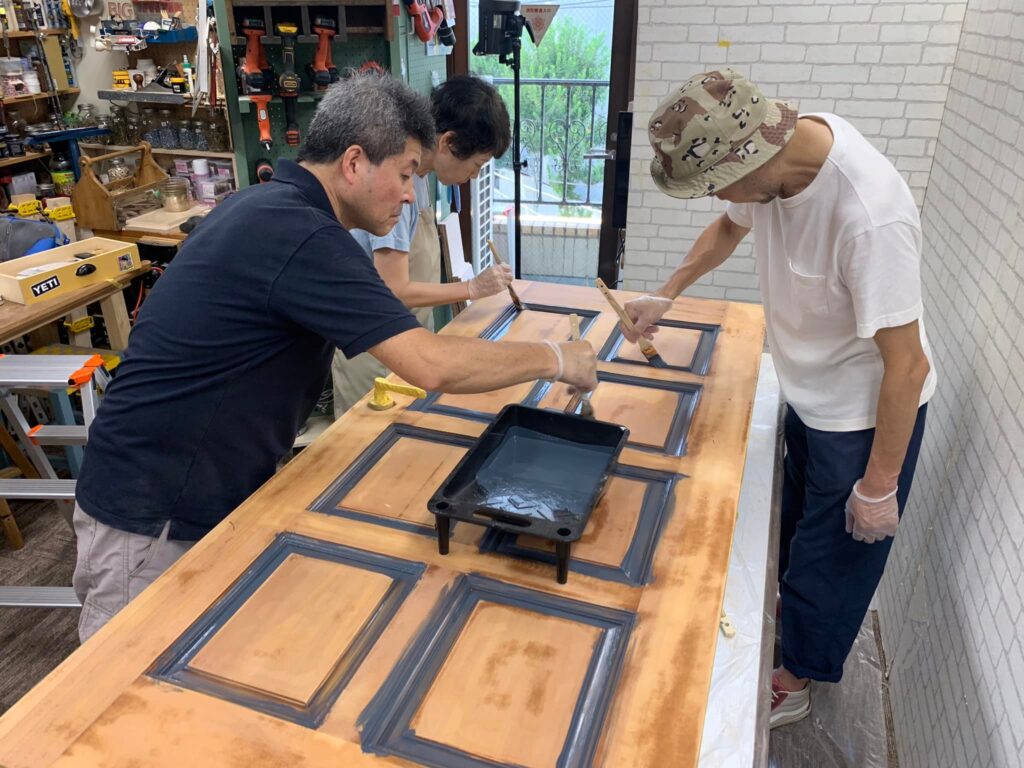 ホームセンター向けのHowto撮影中