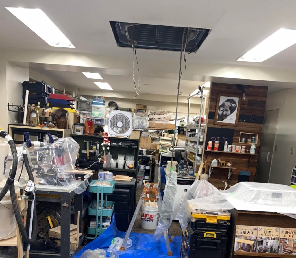 丸ノコをマスターしたいの依頼で、4時間の講座