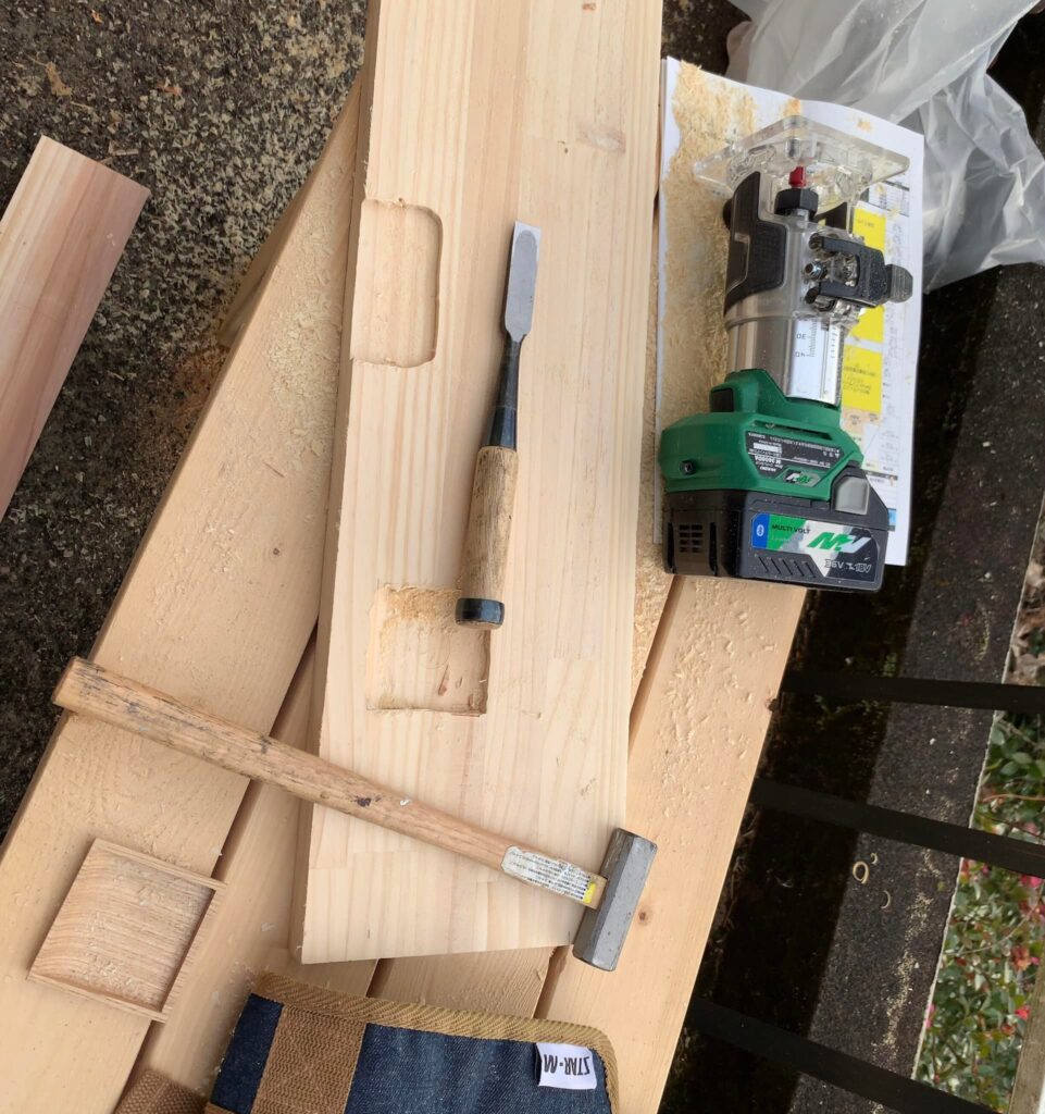 番組ロケ中、宮下草薙さんとDIY