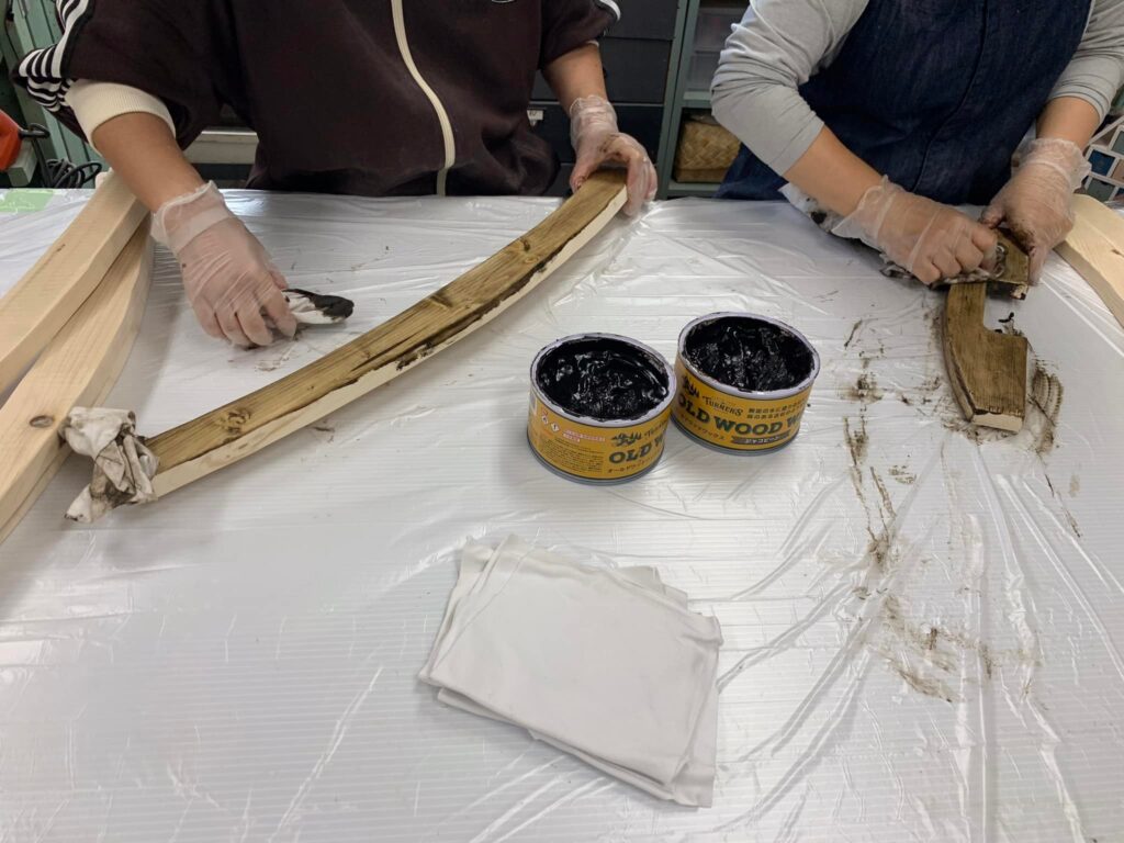 ボーチェア作りの講座を開催