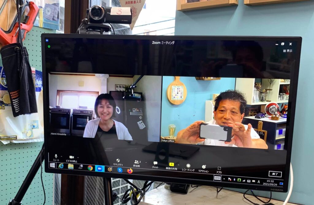 ZOOMでLIVE木工ワークショップ開催 山田芳照 yamada yoshiteru DIY