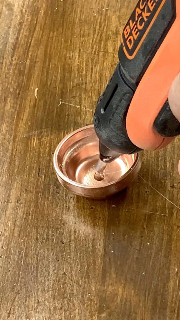 端材でキャンドルホルダー作り