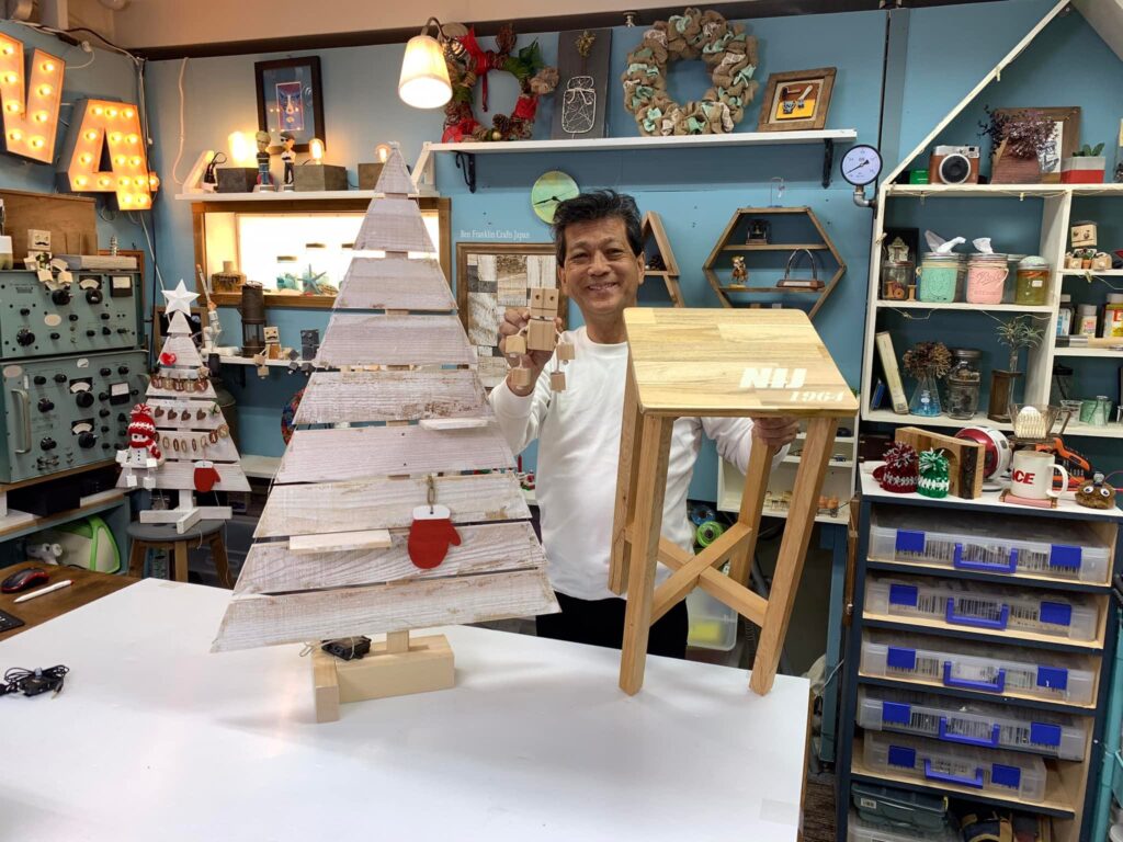 直方の皆さんと木工ワークショップ開催中 山田芳照 yamada yoshiteru DIY