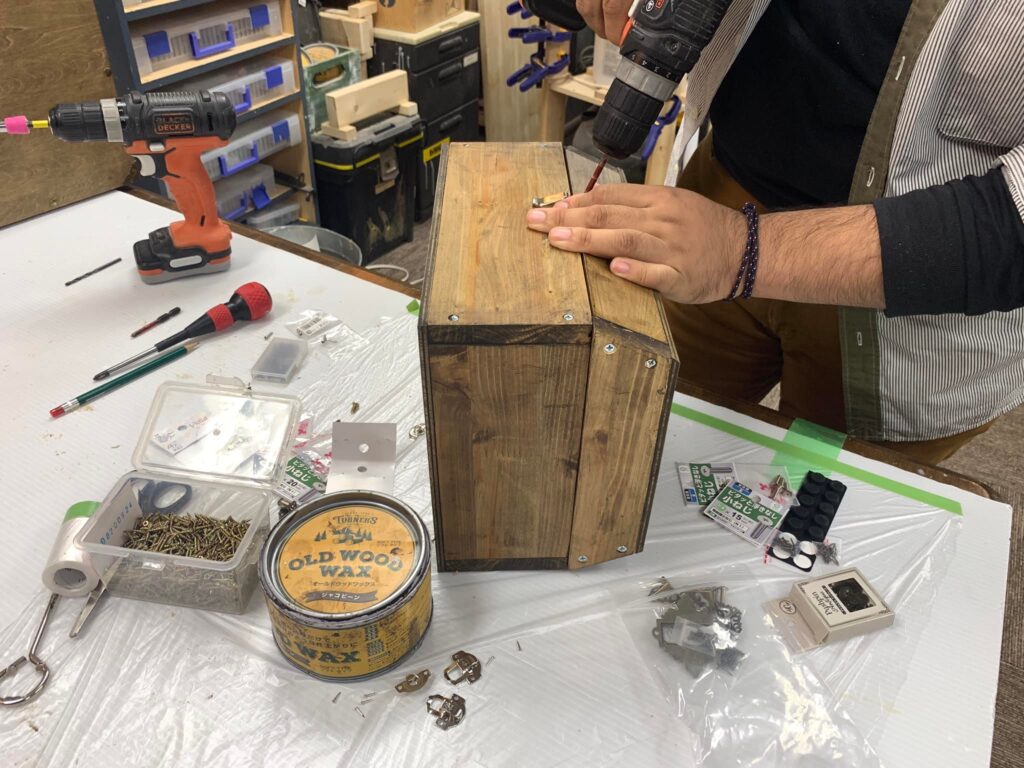 キャンドルホルダー、ガラスエッチングと思い思いの作品