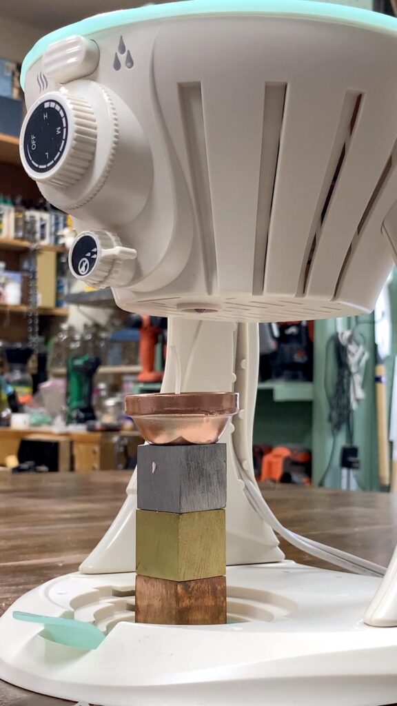 端材でキャンドルホルダー作り