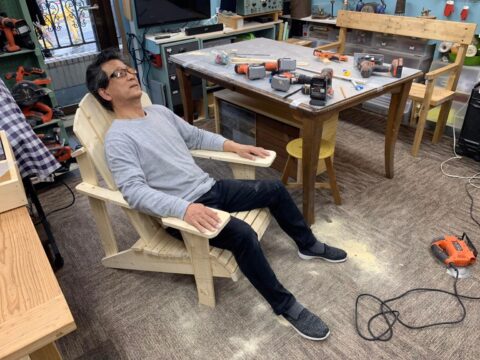 アディロンダックチェアを作る