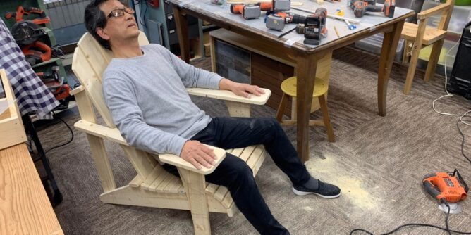 アディロンダックチェアを作る