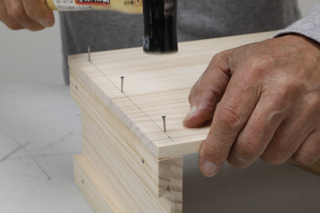 大工さんの道具箱を作る