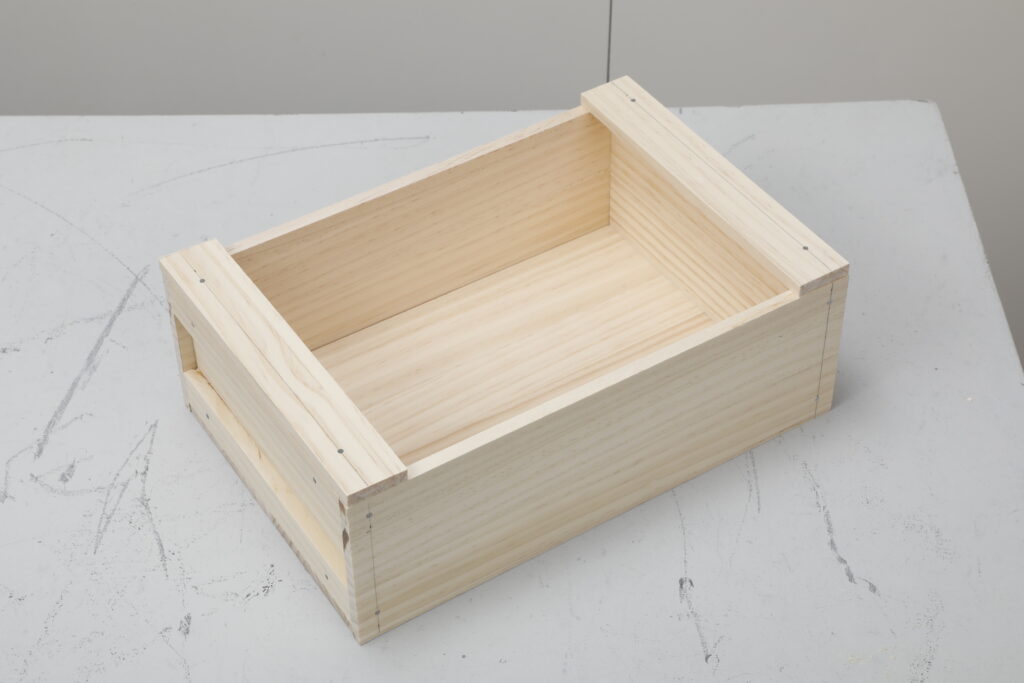 大工さんの道具箱を作る
