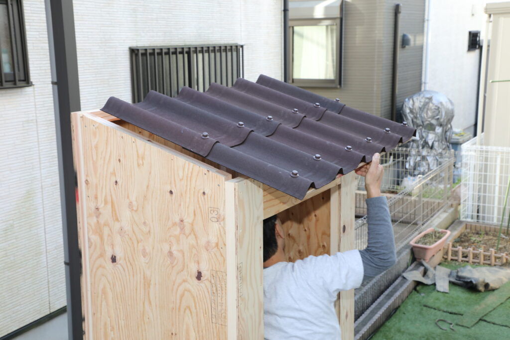 ２×４工法で作るガーデンシェッド