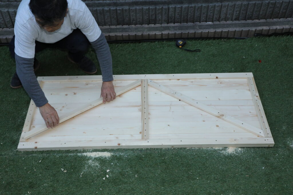 ２×４工法で作るガーデンシェッド